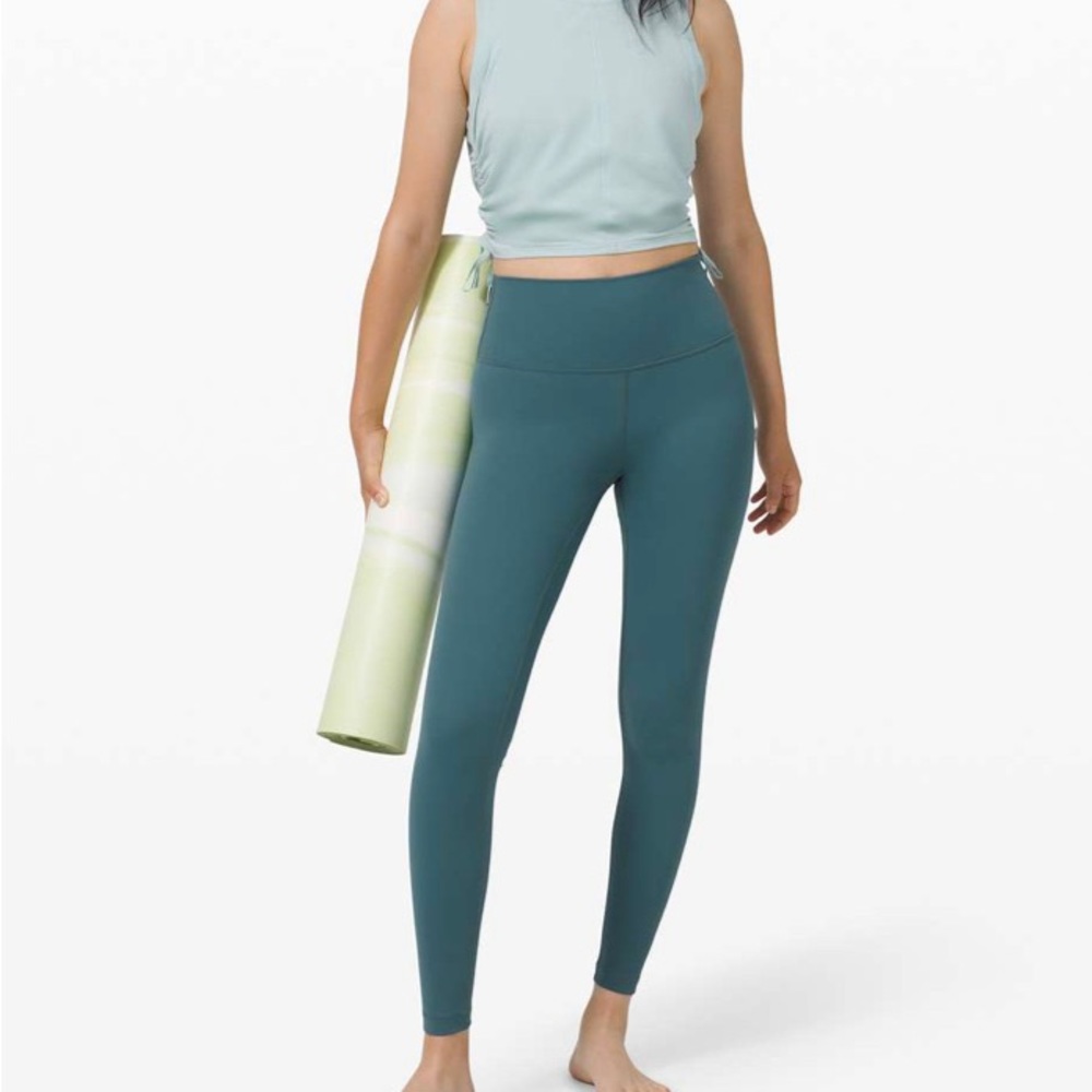 LULULEMON • Wunder Under •  High Rise Tight • 28” Full-On Luxtreme • Desert Teal